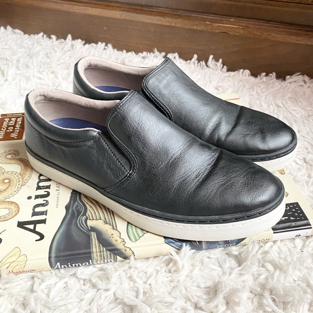 Cole‎ Haan Falmouth Grand OS black leather sneakers